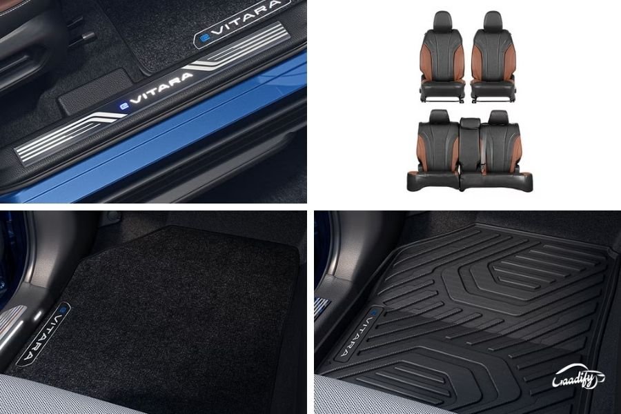 Maruti eVitara interior accessories