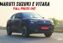 Maruti Suzuki eVitara Full Prices Out Maruti eVitara full price list: Delta, Zeta and Alpha