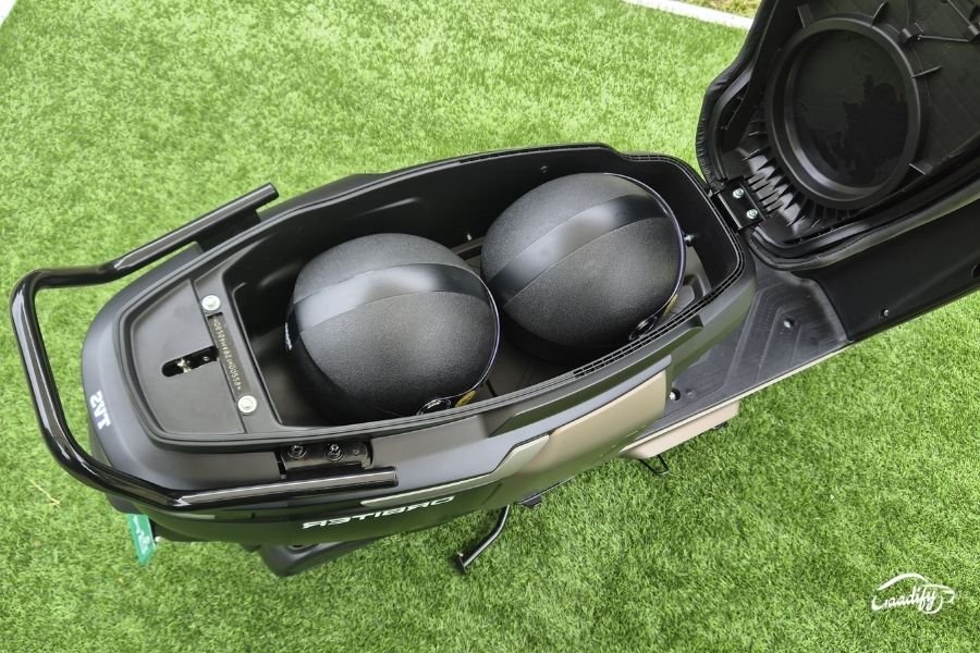 TVS Orbiter underseat storage