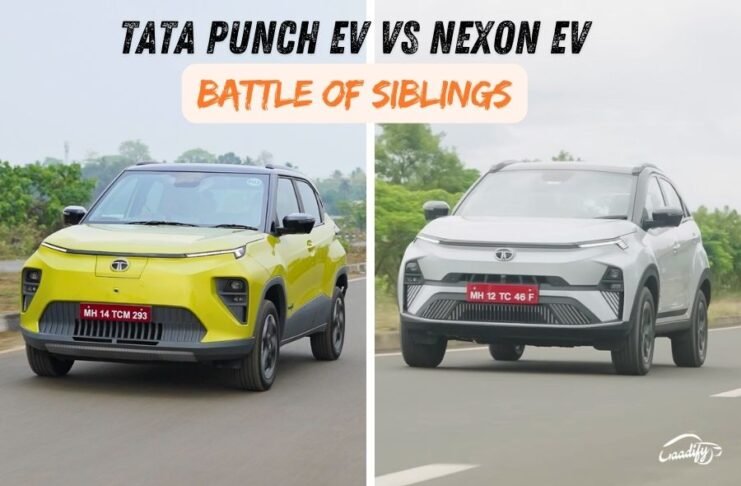 Tata Punch EV vs Nexon EV