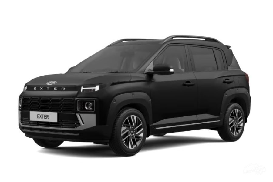 Hyundai Exter in Titanium Black Matte