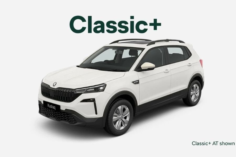 2026 Skoda Kushaq base model Classic+ price and features