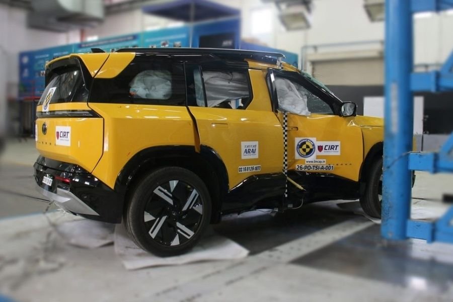 Tata Sierra Bharat NCAP Crash Test Safety Rating