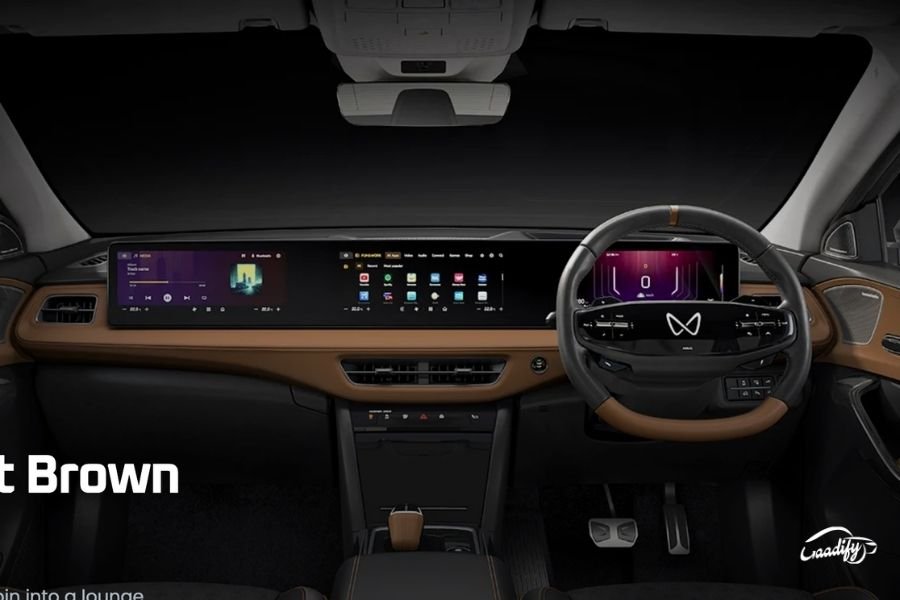 Mahindra XEV 9e Cineluxe Edition interior and features
