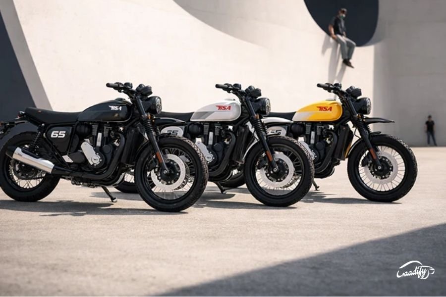 BSA Scrambler 650 colours