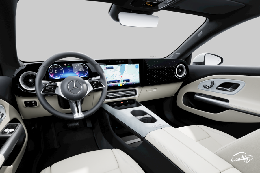 Mercedes-Benz CLA Electric interior and features
