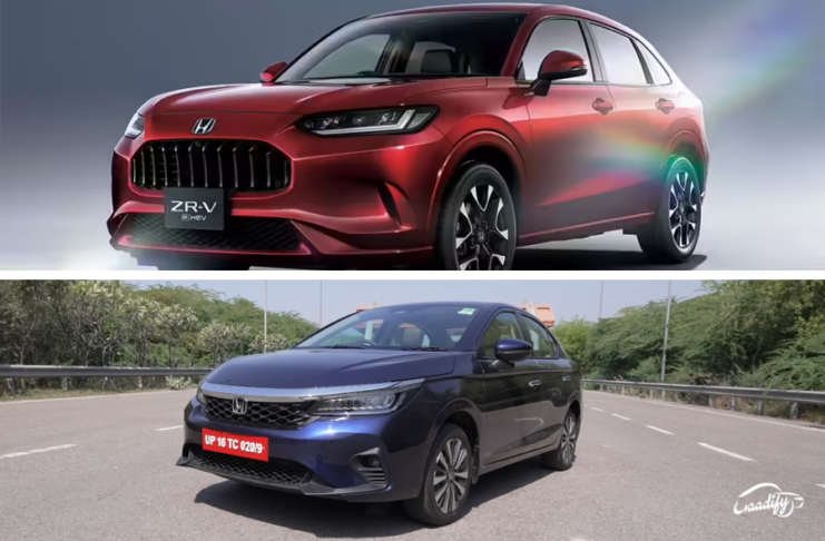 Upcoming Honda cars in India in 2026 - City facelift and ZR-V hybird SUV