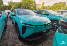 VinFast Limo Green Spied Undisguised With New Brand Identity