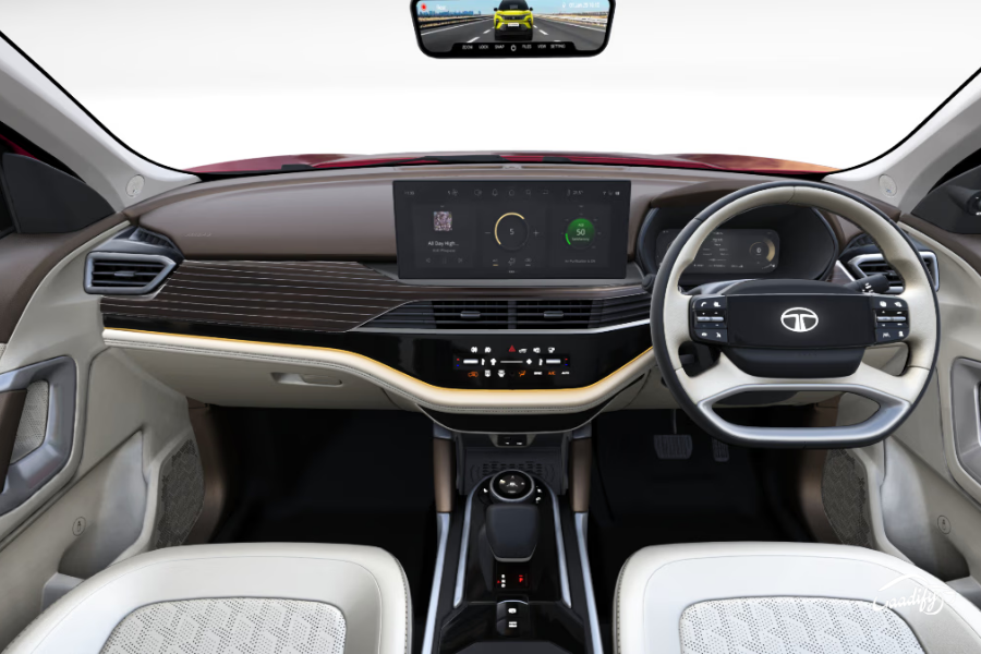 Tata Safari Accomplished Ultra interior and features