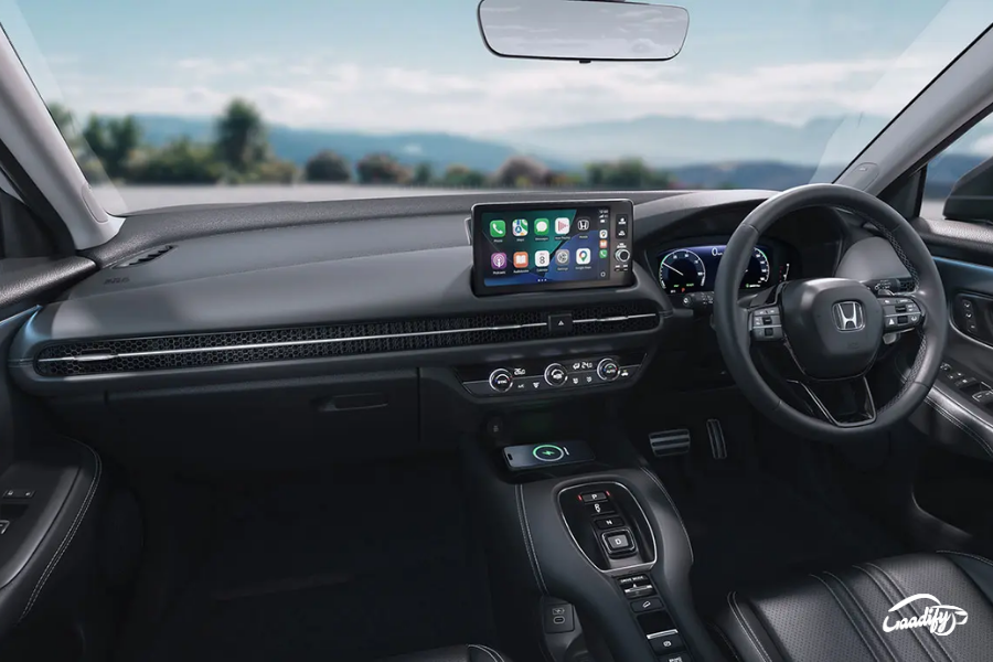 Honda ZR-V hybrid interior and features