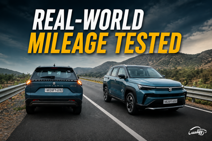 Maruti Suzuki Victoris strong-hybrid real-world mileage tested