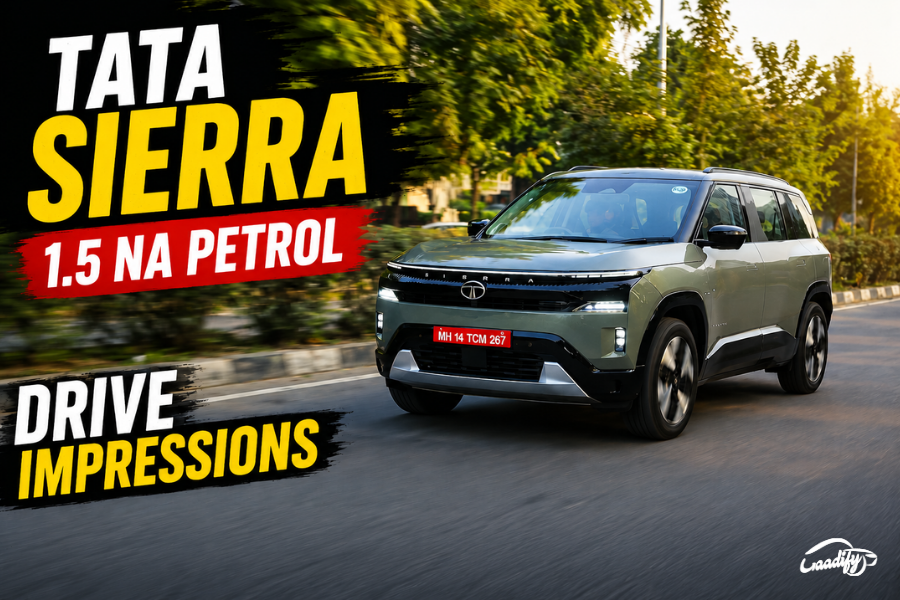 Tata Sierra 1.5 NA petrol review
