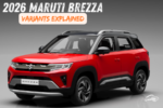 Planning To Buy Maruti Brezza 2026? Check Out The Variant Breakup First