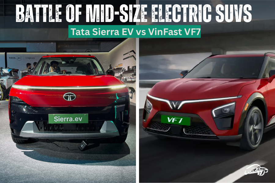 Tata Sierra EV vs Vinfast VF7