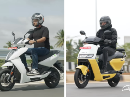Ather Rizta and 450X battery and range