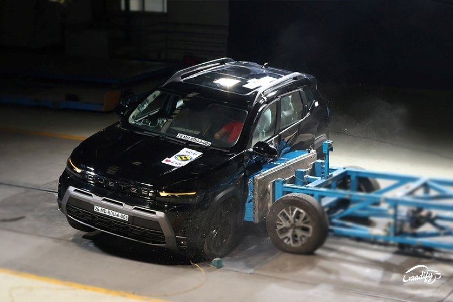 Nissan Tekton/Rnault Duster crash test safety rating