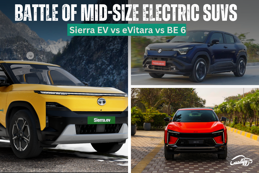 Maruti eVitara vs Mahindra BE 6 vs Tata Sierra EV: price
