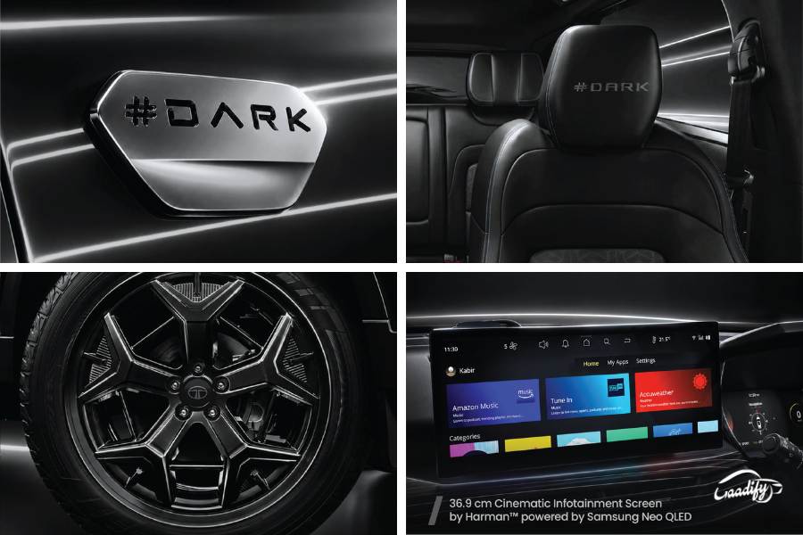Tata Harrier Fearless Ultra Dark price