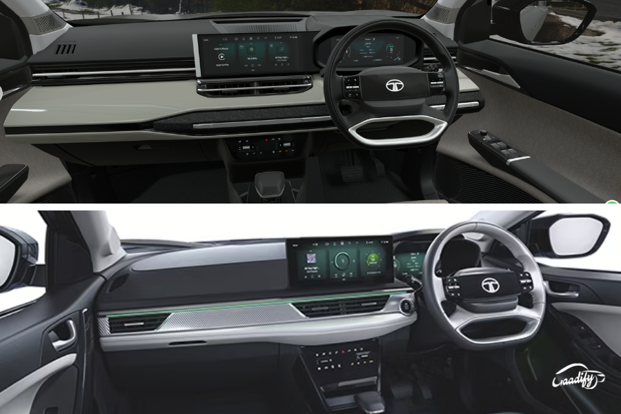 Tata Sierra EV Pure S vs Curvv EV Empowered X: price and features