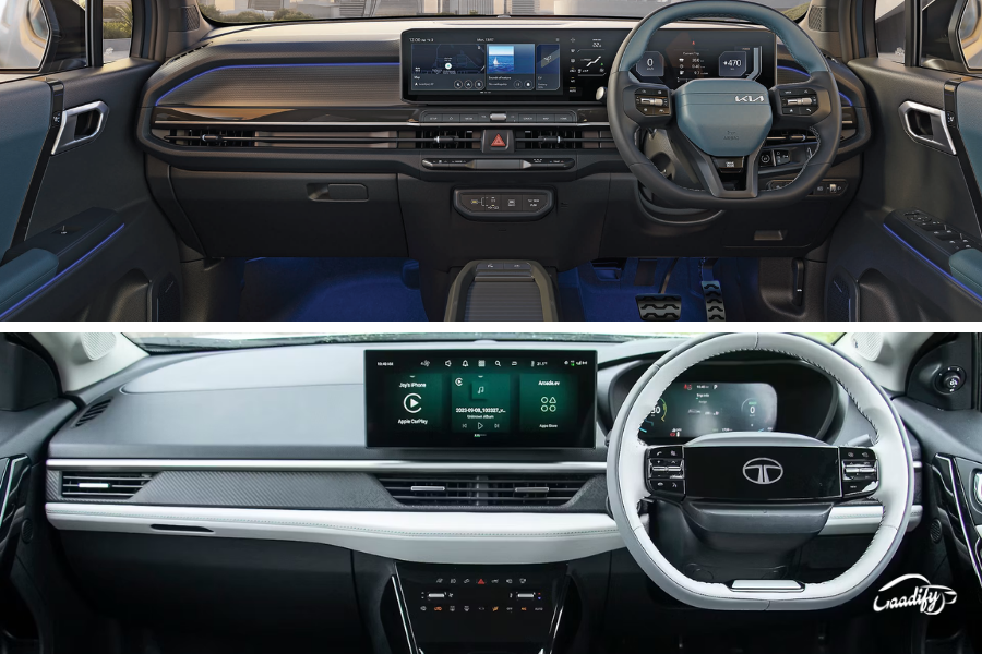 Kia Syros EV vs Tata Nexon EV: features and specifications