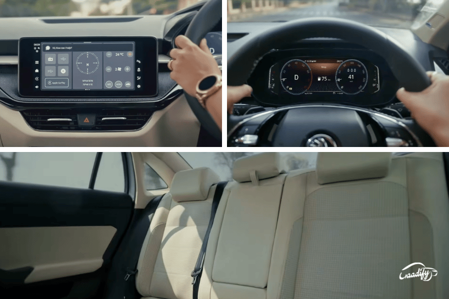 2026 Skoda Slavia facelift interior and features
