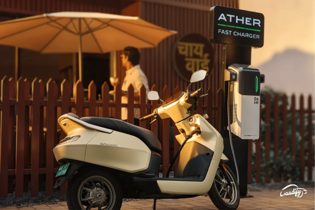 Ather Konarc electric scooter specs and charging time