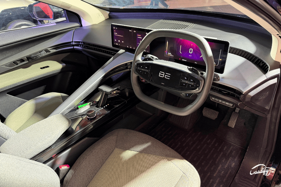Mahindra BE 6 Sporteq One interior and features