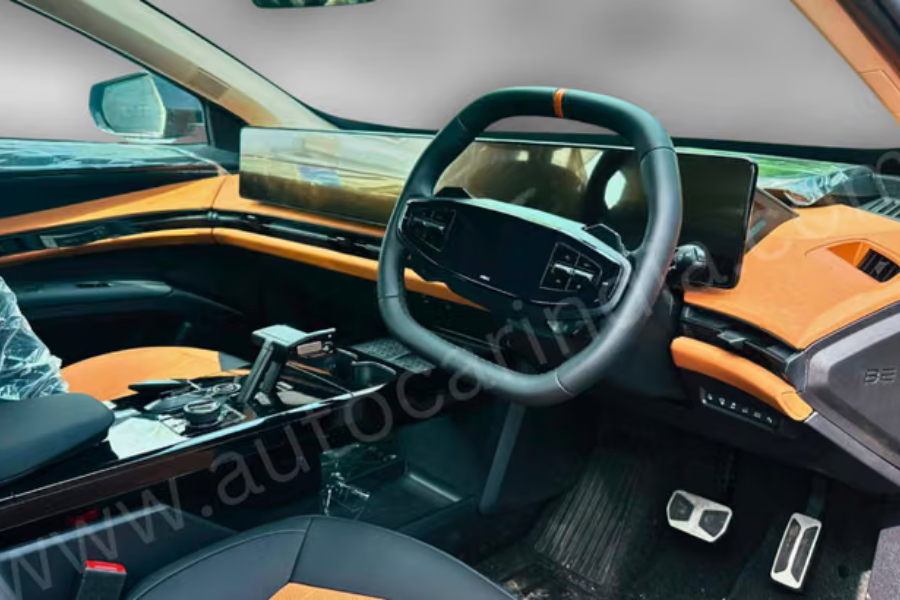 Mahindra BE6 Sporteq interior