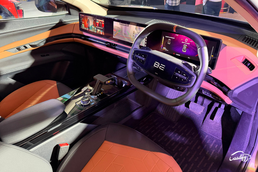 Mahindra BE 6 SPORTEQ Four interior, features and price