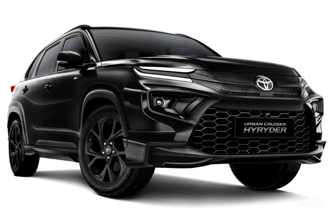 Toyota Hyryder Aero Black styling package accessories