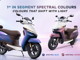 TVS Jupiter 110 dual-tone colours