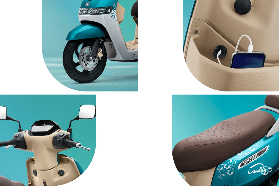 TVS iQube MillionR Edition features