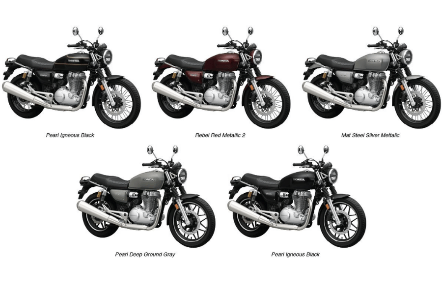 Honda CB500 colours