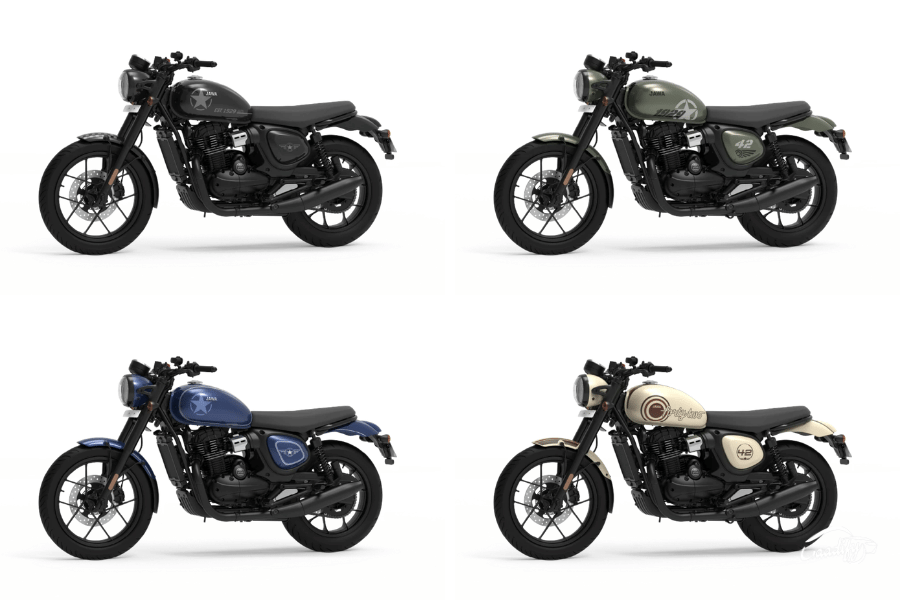 Jawa All Stars 42 colour options