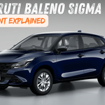 2026 Maruti Baleno Facelift Sigma Variant Detailed: Price, Specs, Colours and Features 2026 Maruti Sigma price