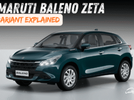 2026 Maruti Baleno Zeta price