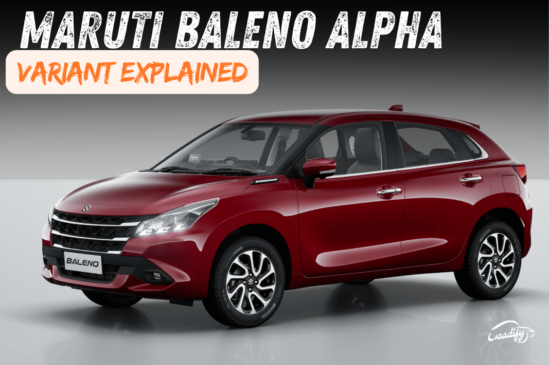 2026 Maruti Baleno Alpha price