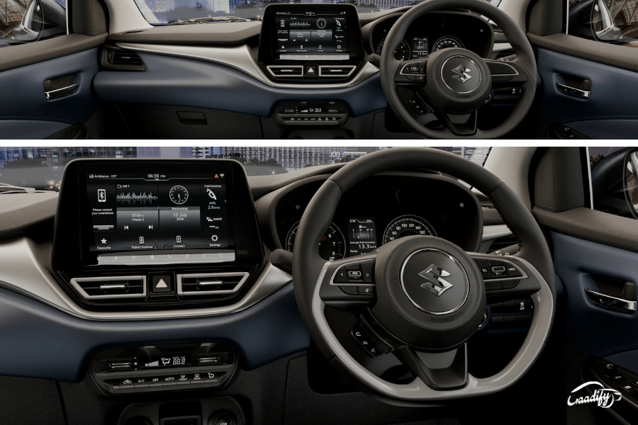 2026 Marutu Baleno Alpha interior and features