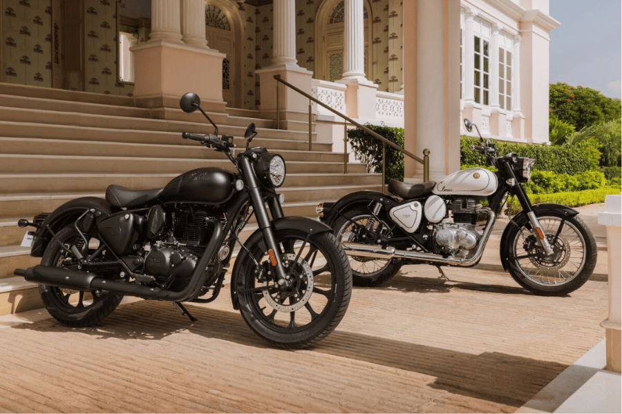 Royal Enfield Classic 350 Signature White Colour Edition