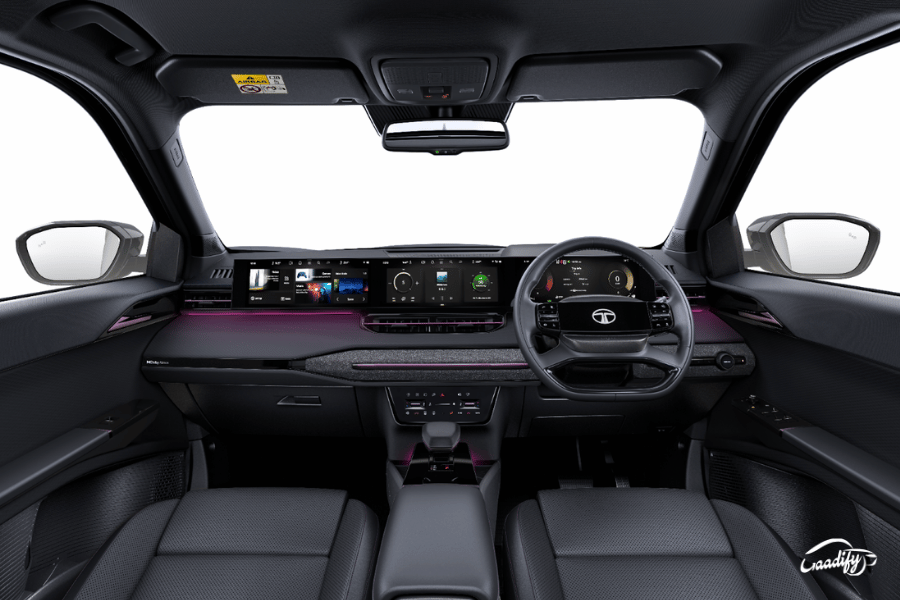 Tata Sierra Dark Edition interior and features