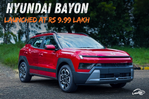 Hyundai Bayon Is Finally Here; Price Starts From Rs 9.99 Lakh