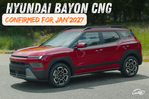 Hyundai Bayon CNG To Launch In January 2027