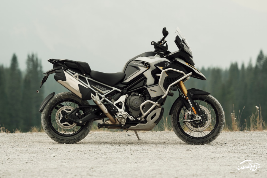 2027 Triumph Tiger 1200 dimensions