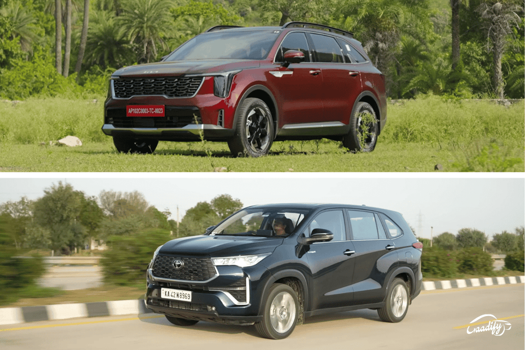 kia sorento vs innova hycross: which is better?