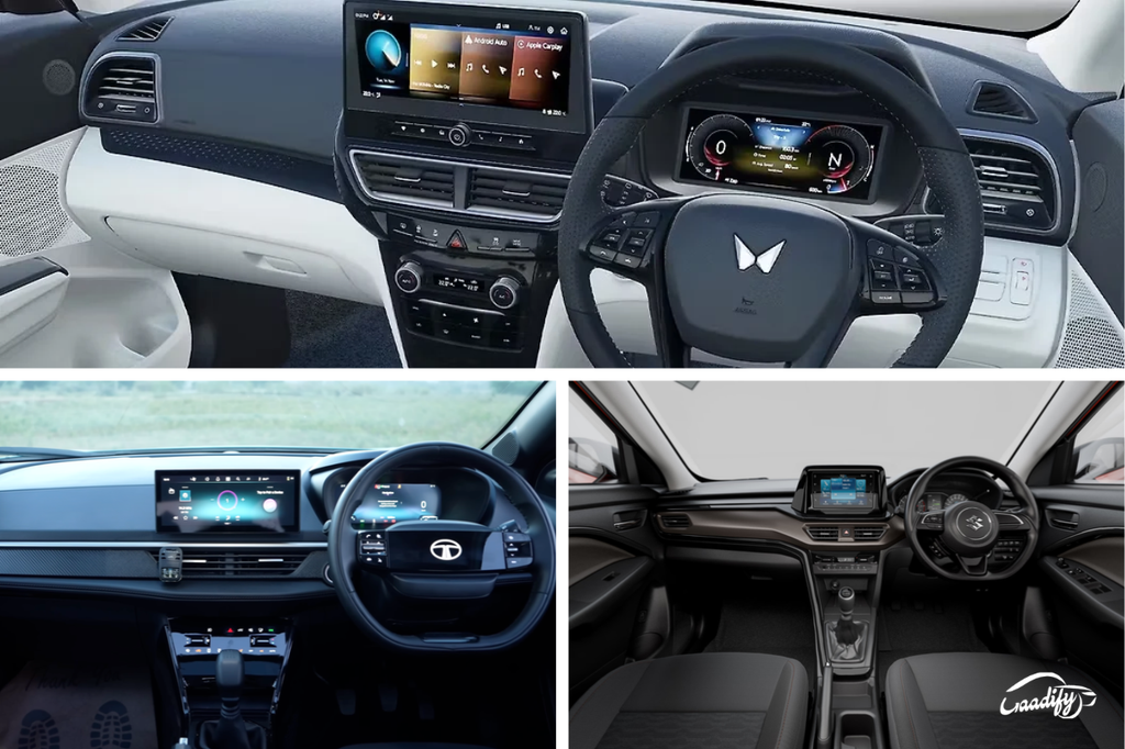 Mahindra XUV 3XO CNG vs Tata Nexon CNG vs Maruti Brezza CNG - price